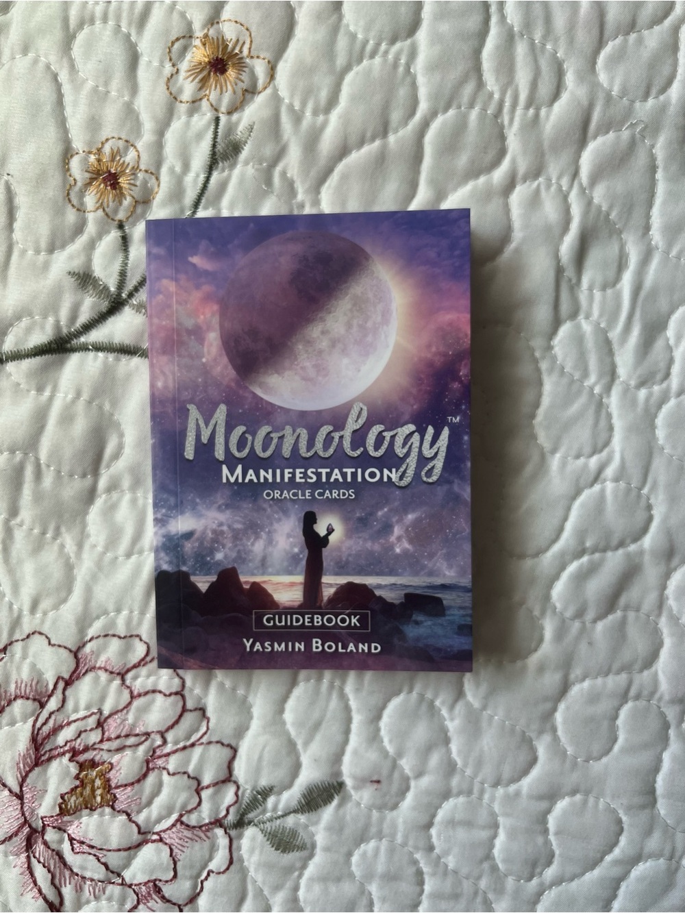 Moonology Manifestation Guidebook by - Purple Cover